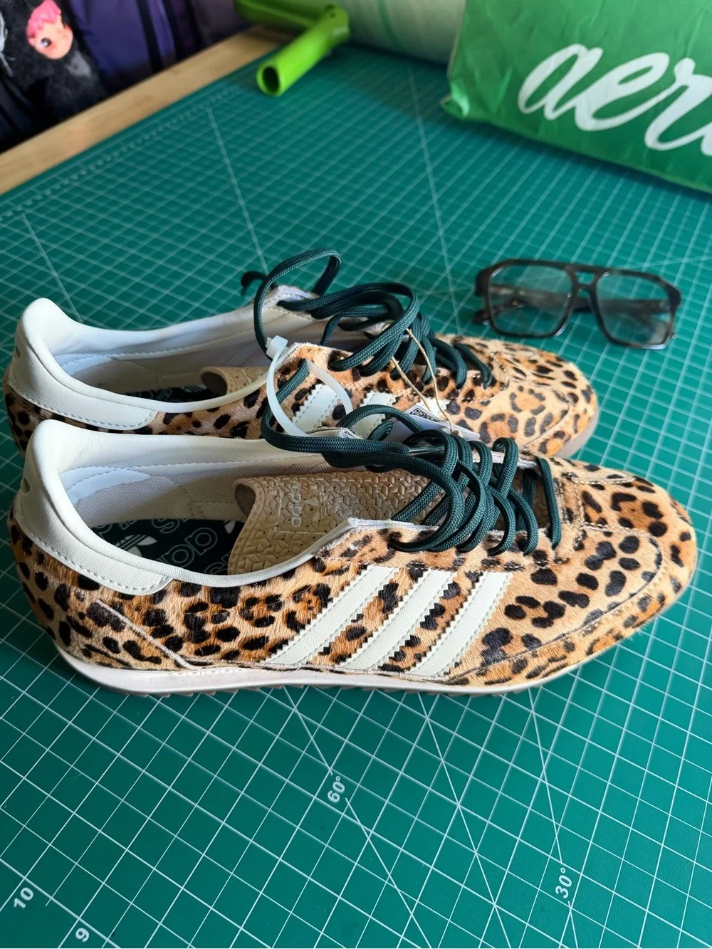 ORIGINALS LEOPARD PRINT SL 72 OG SHOES